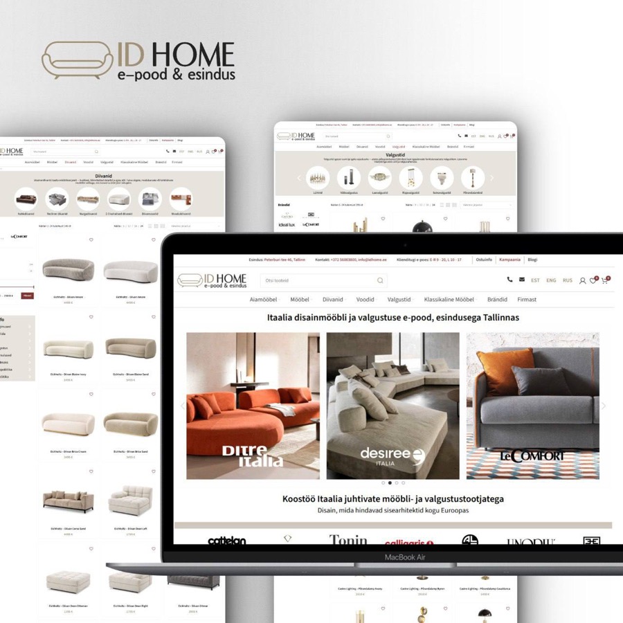 ID Home website