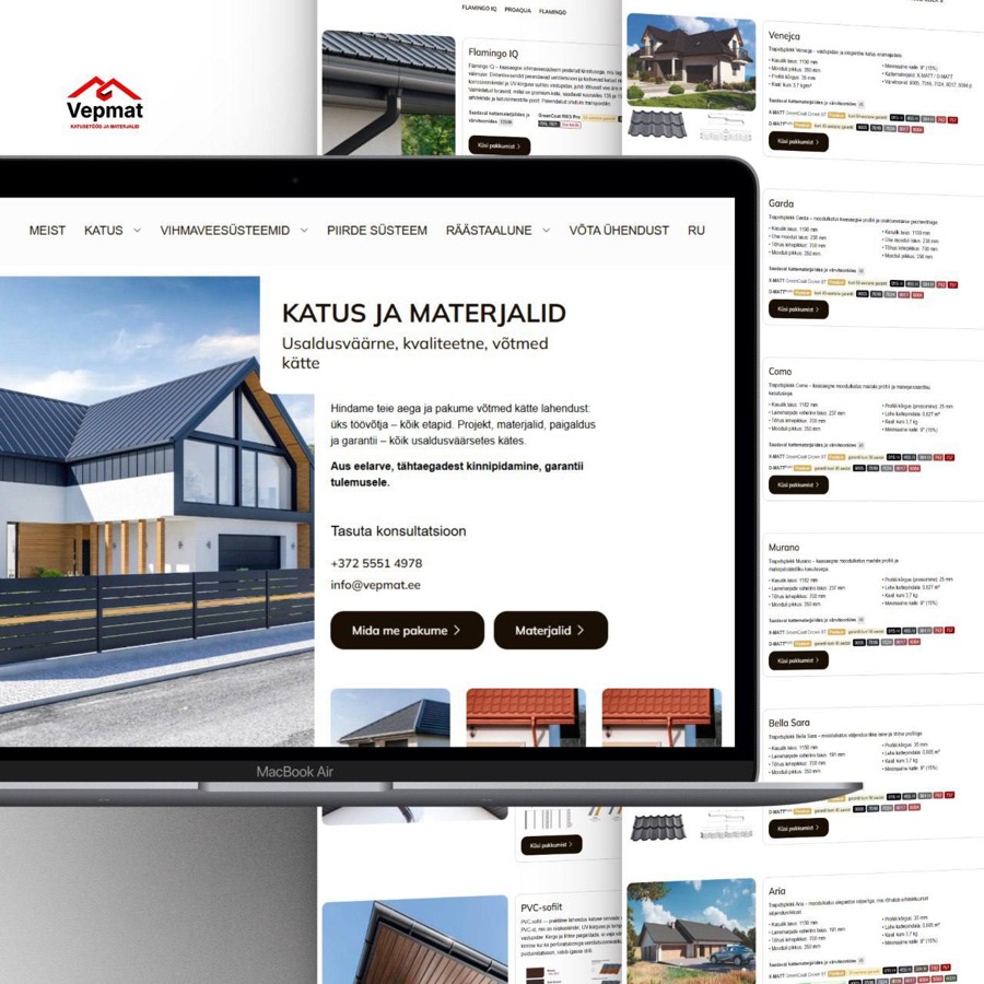 Vepmat website